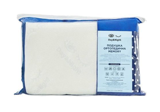 Подушка Day&Night ортопедическая Memory 57x37x12/9