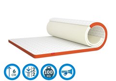 Orthopedic mattress Toper (Futon) Flip Orange - 70x190