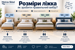 Як правильно вибрати розмір ліжка