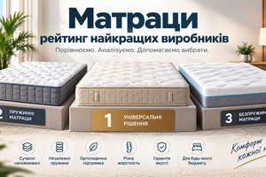 Матраци &mdash; рейтинг найкращих виробників