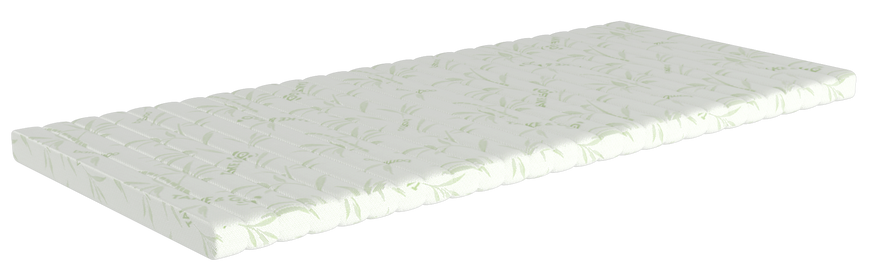 Orthopedic mattress Topper (Futon) Take & Go Bamboo Green Kokos - Green Coconut 70x190