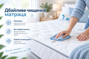 Як почистити ортопедичний матрац вдома: плями, запахи та правильний догляд