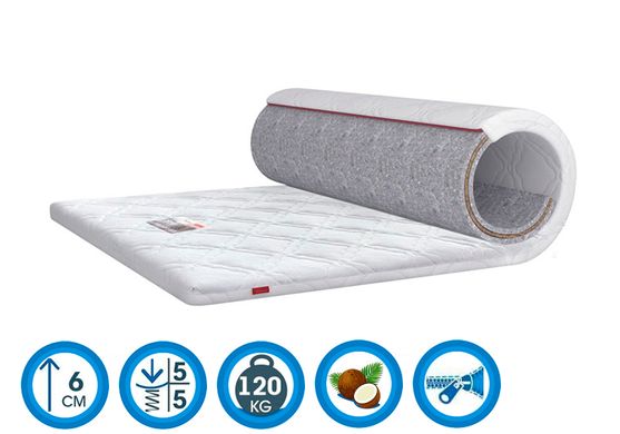 Orthopedic mattress Toper (Futon) Red Line Style 90x190