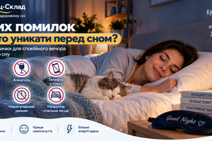 Яких помилок варто уникати перед сном?