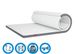 Orthopedic mattress Toper (Futon) Silver Termofelt - 70x190