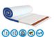 Orthopedic mattress Topper (Futon) Sleep & Fly Mini Flex Kokos stretch - 70x190