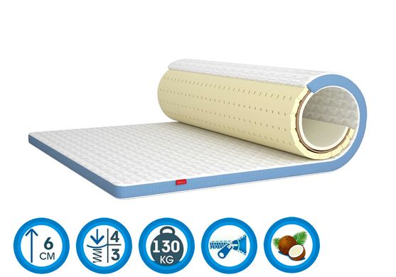 Orthopedic mattress Toper (Futon) Flip Breeze - 80x200